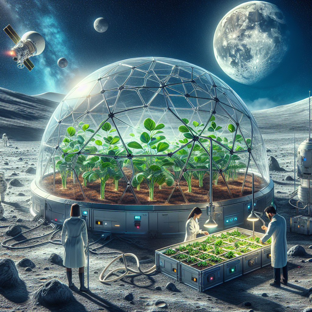 NASA Invests in Research to Cultivate Food in Lunar Soil: A Giant Leap for Space Agriculture